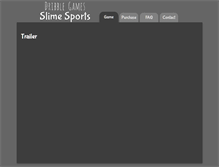 Tablet Screenshot of dribblegames.com